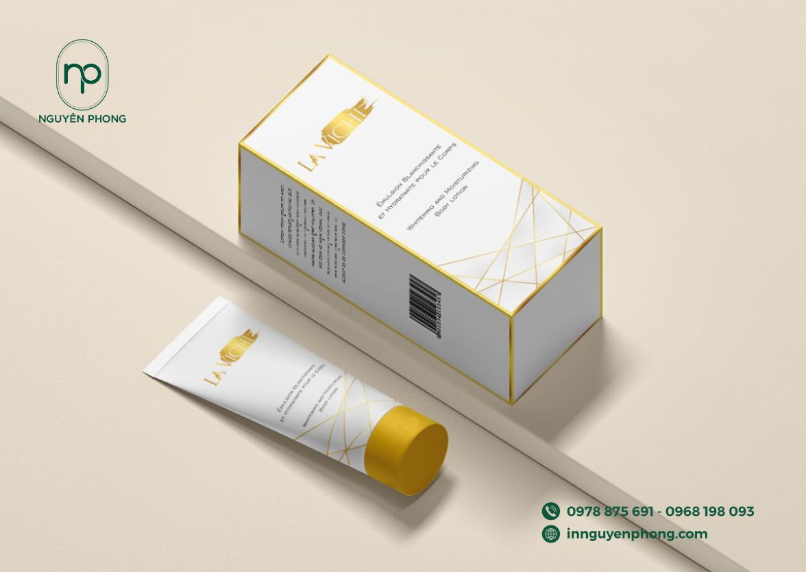 Hình ảnh trên hộp cần rõ nét